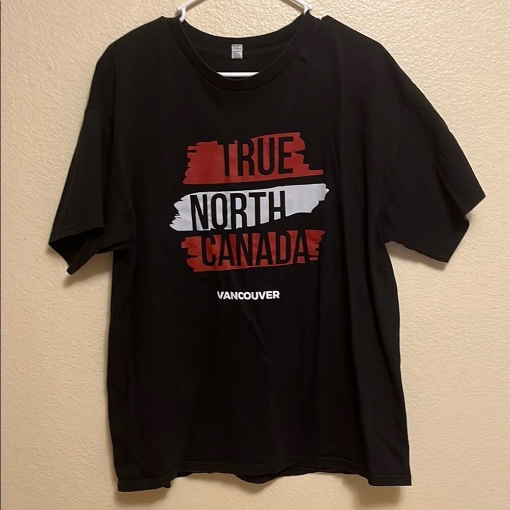 Black T-Shirt - True North Canada Design
